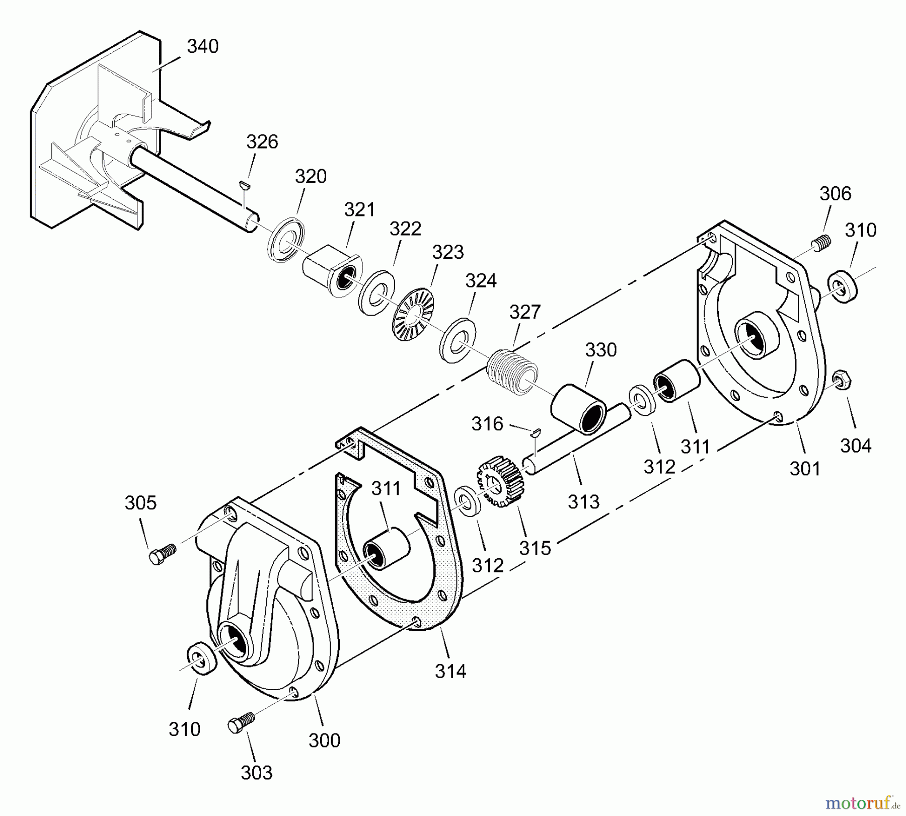 Murray Schneefräsen 624808x31E - Scotts 24