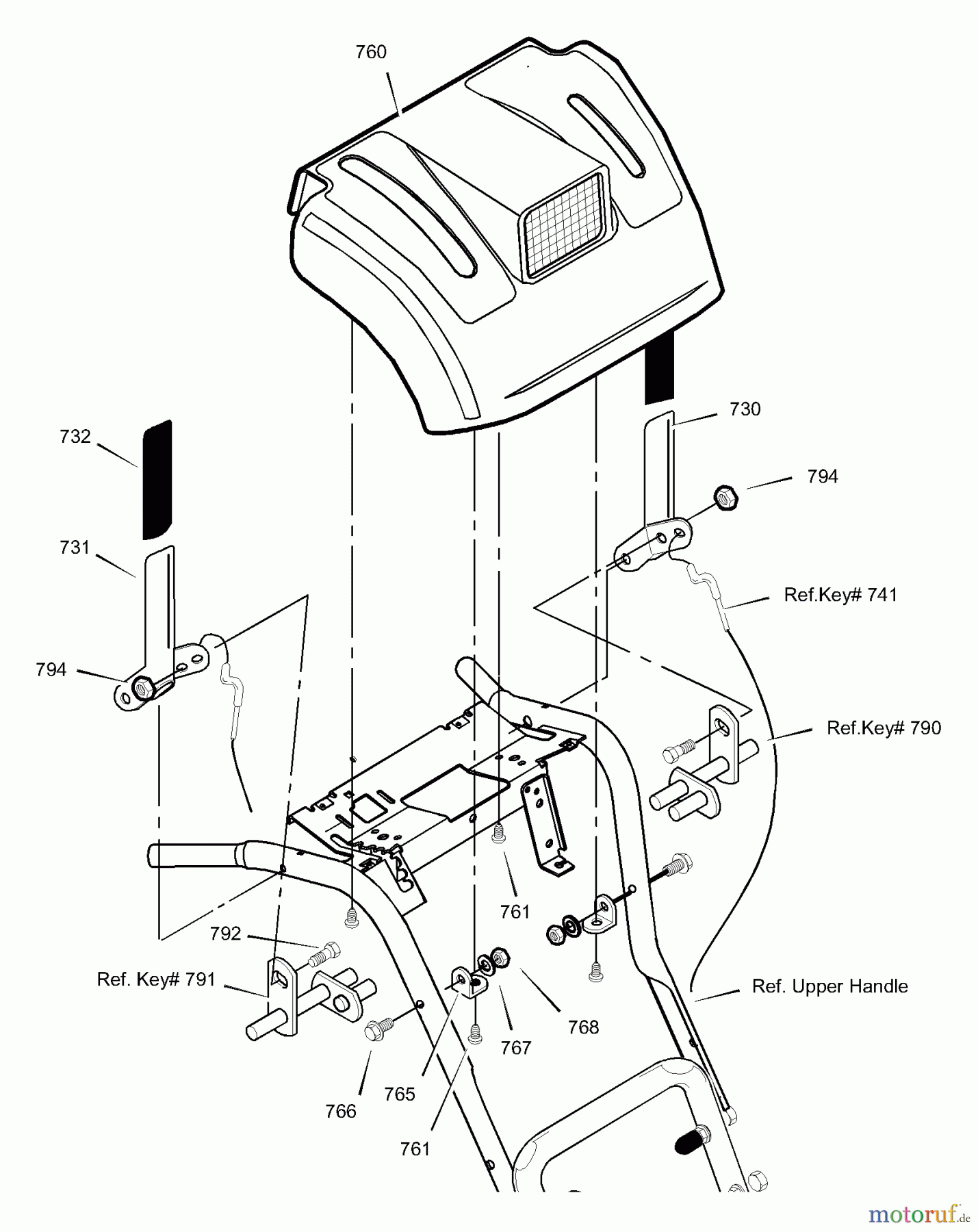  Murray Schneefräsen 627118x43A - Yard King 27