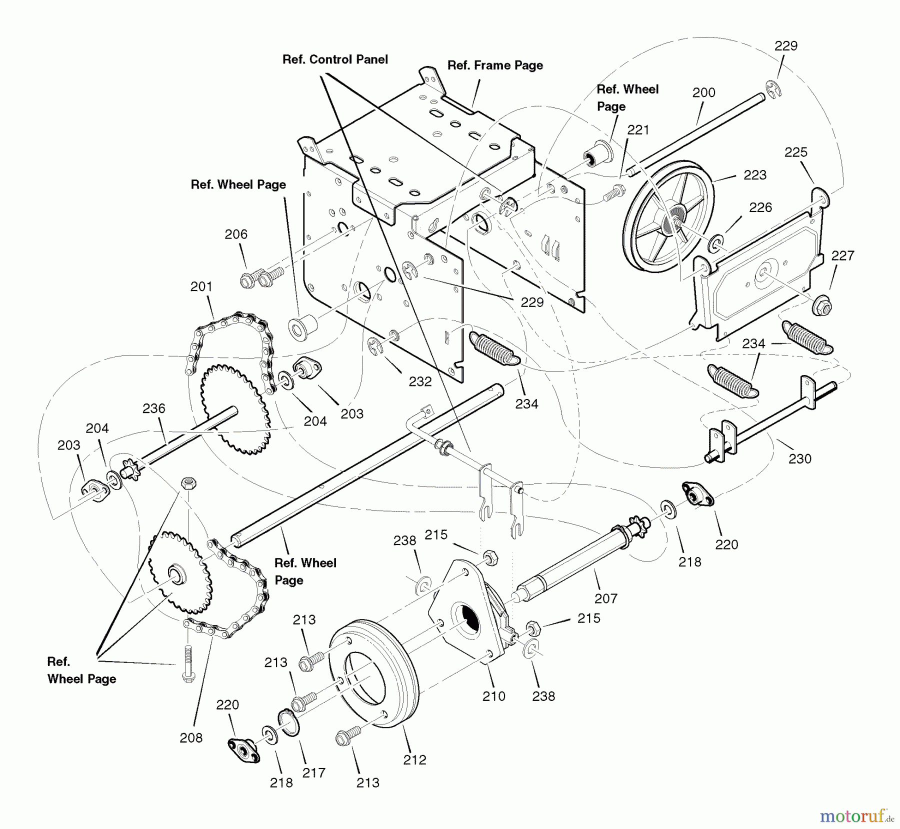  Murray Schneefräsen 6271500x43 (1695375) - Yard King 27