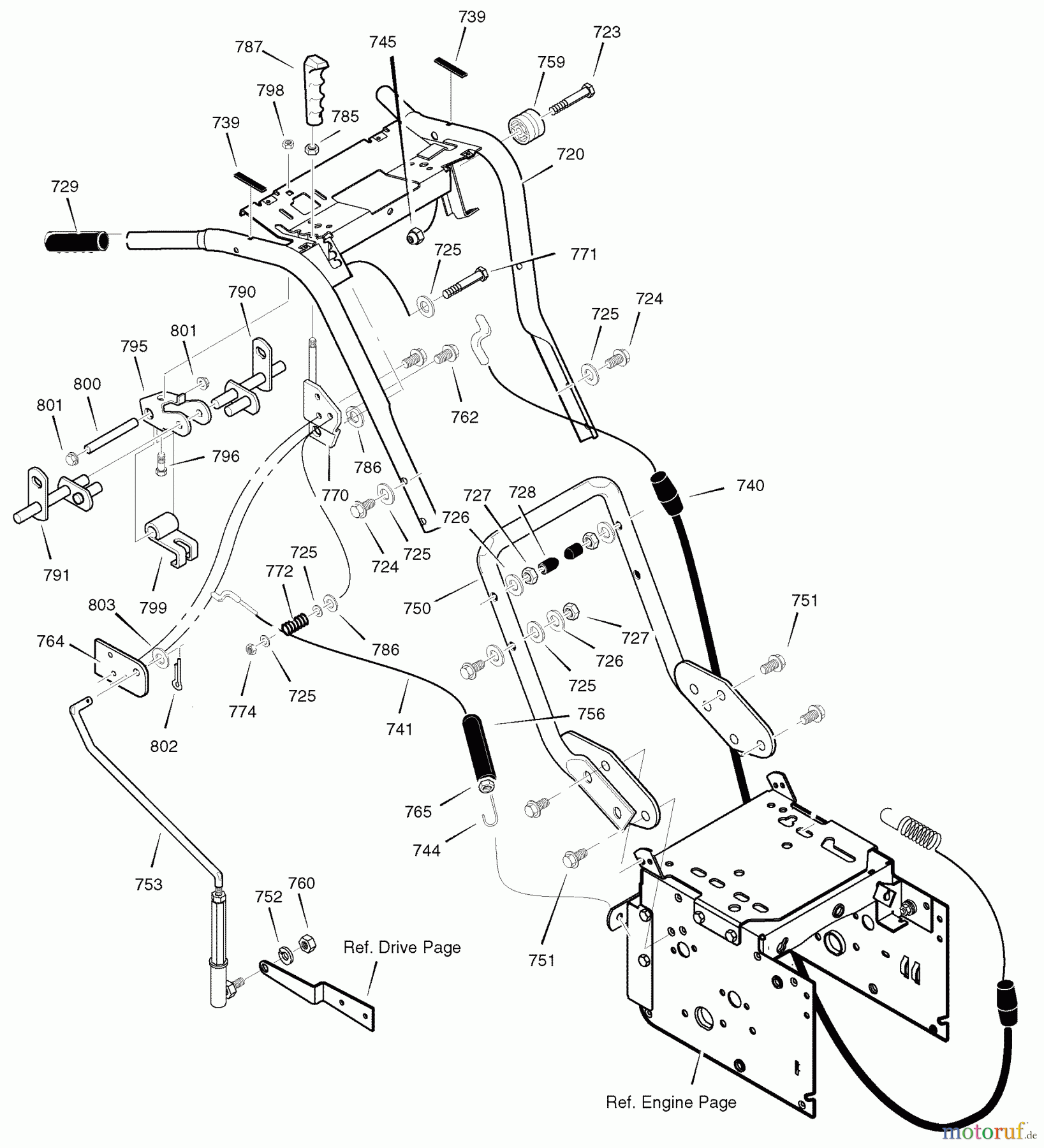  Murray Schneefräsen 627859x43B - Yard King 27