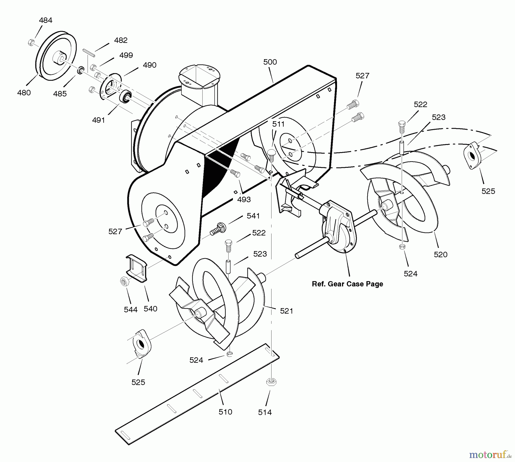  Murray Schneefräsen 629119x31A - Scotts 29