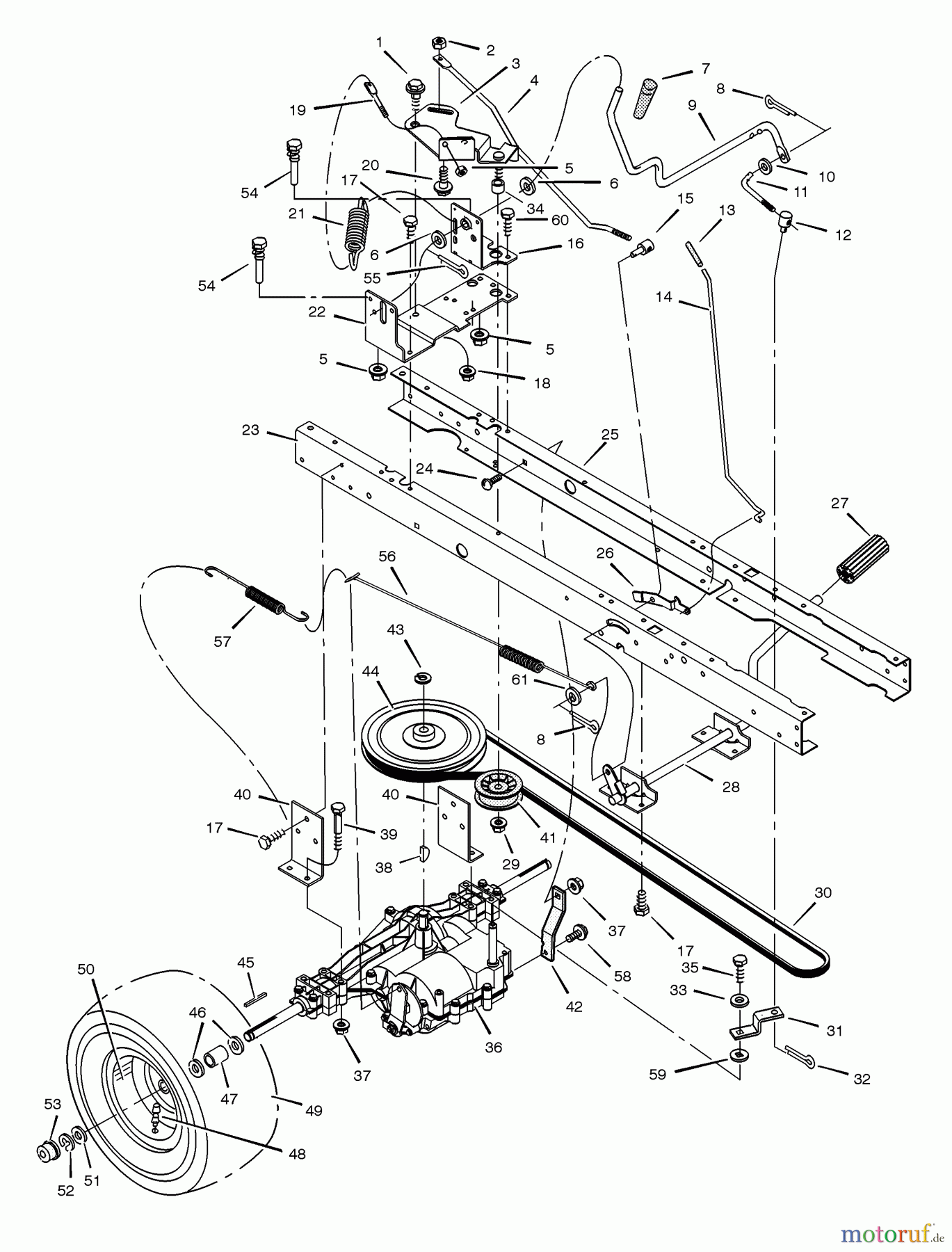  Murray Rasen- und Gartentraktoren 40508x92E - B&S/Murray 40