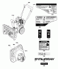 Murray 7524RS (1696266-00) - 24" Dual Stage Snowthrower, 7.5HP (2012) Ersatzteile Decals Group (2990583)