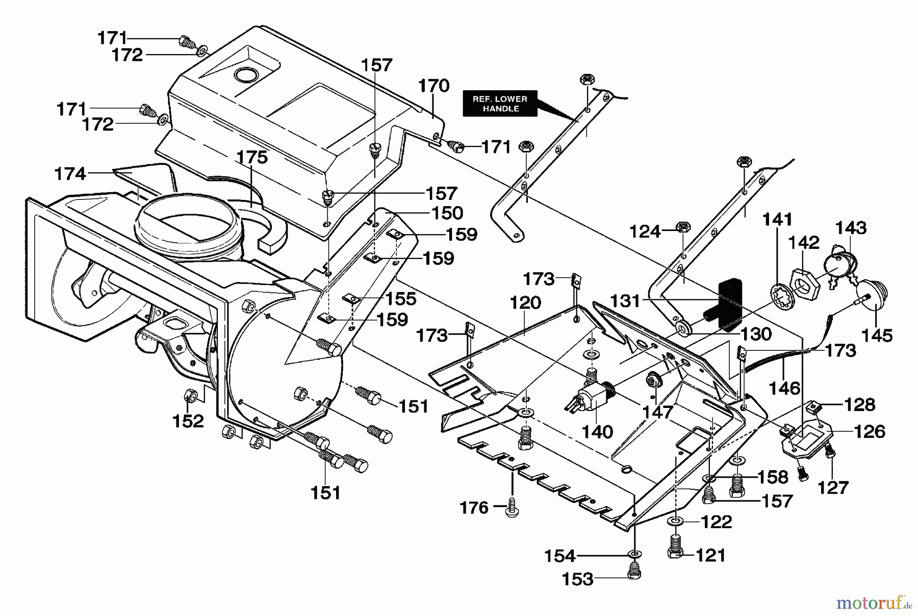  Murray Schneefräsen C950-52234-2 - Craftsman 22