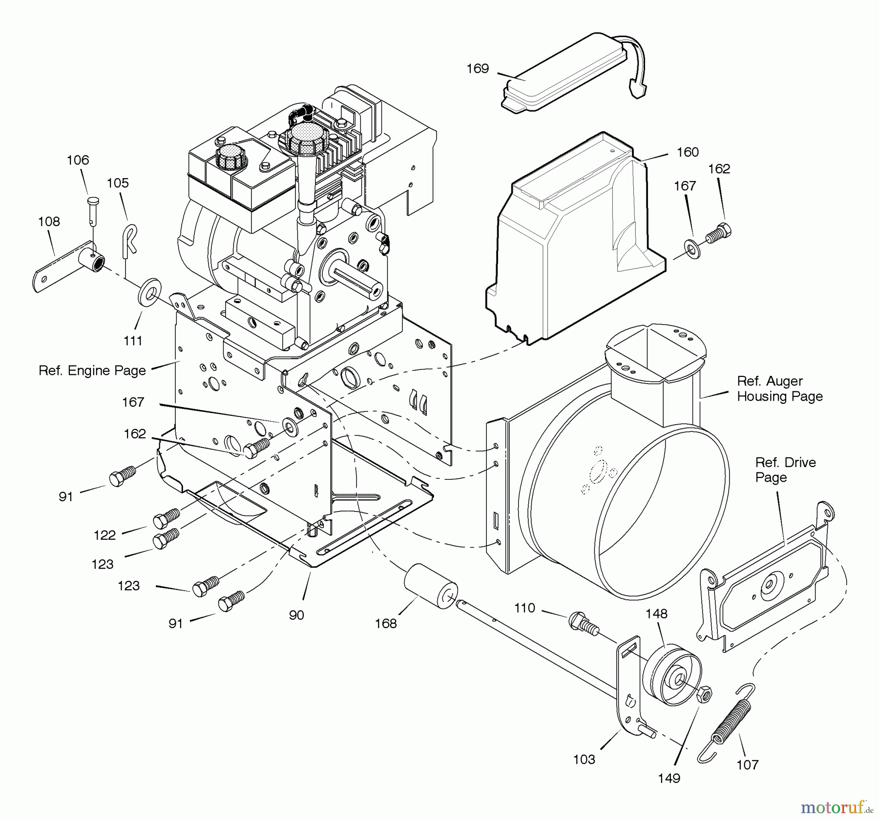  Murray Schneefräsen C950-52409-0 - Craftsman 27