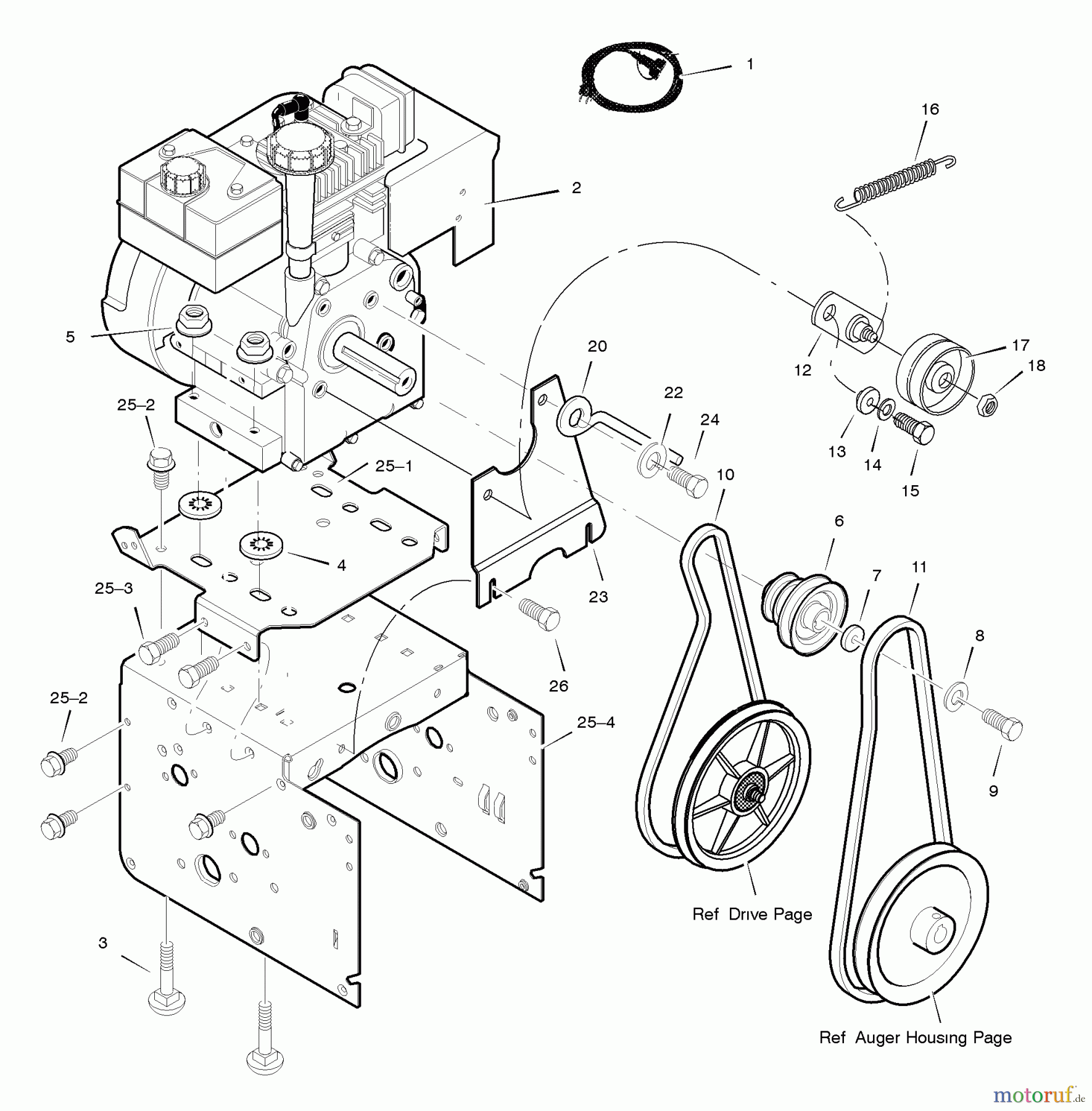  Murray Schneefräsen C950-52419-0 - Craftsman 24