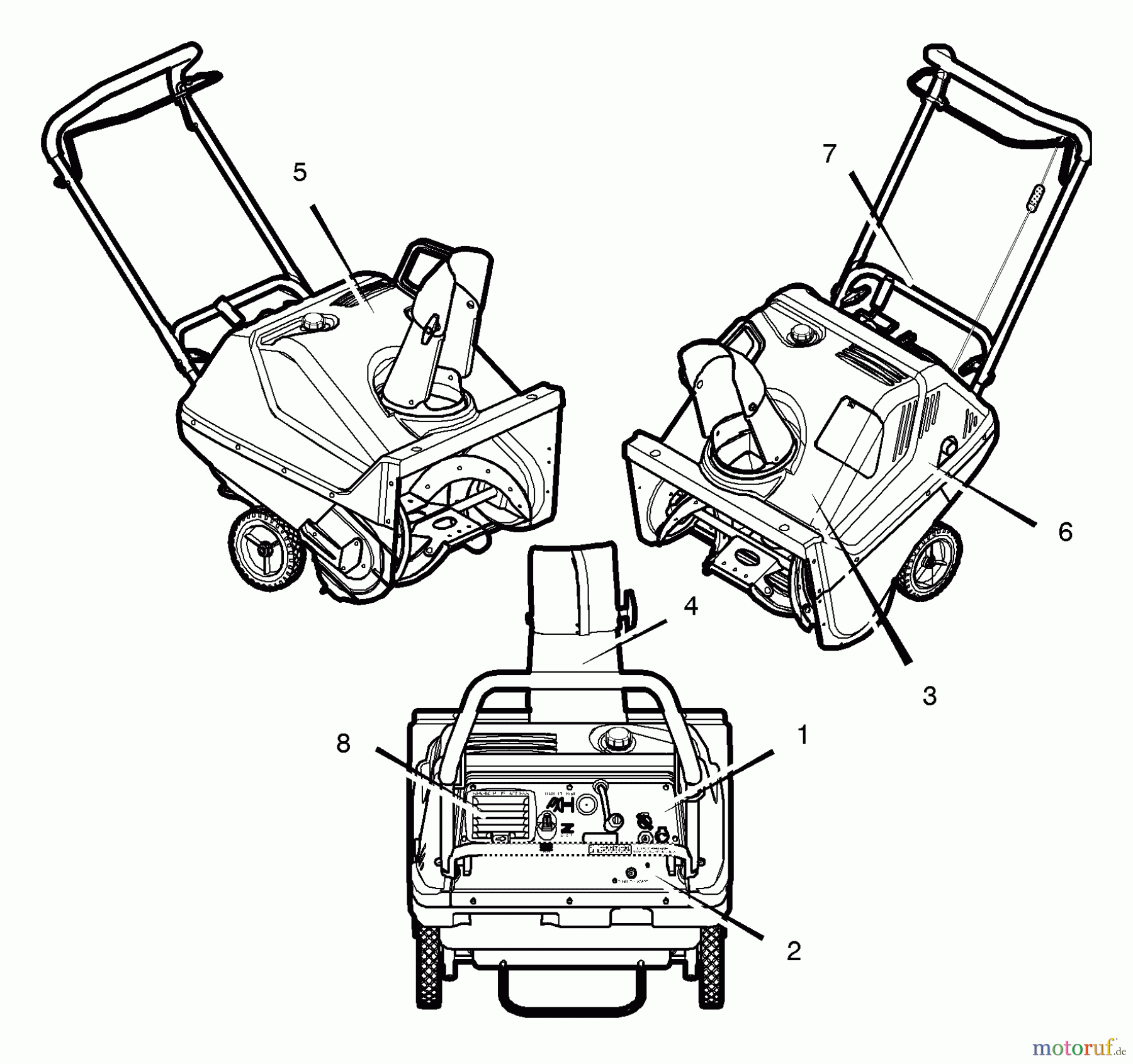  Murray Schneefräsen C950-52435-0 - Craftsman 22