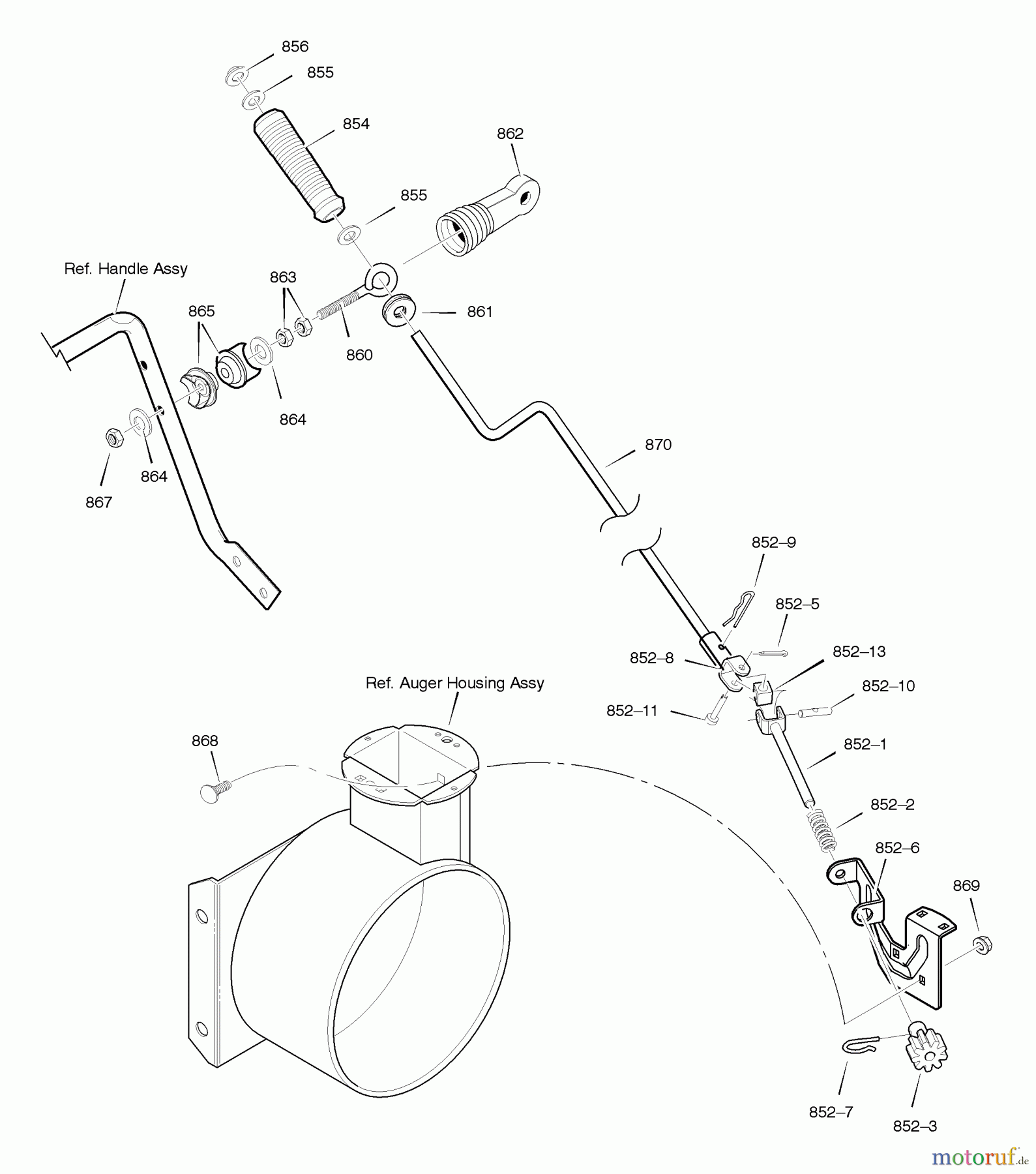  Murray Schneefräsen C950-52461-0 - Craftsman 29