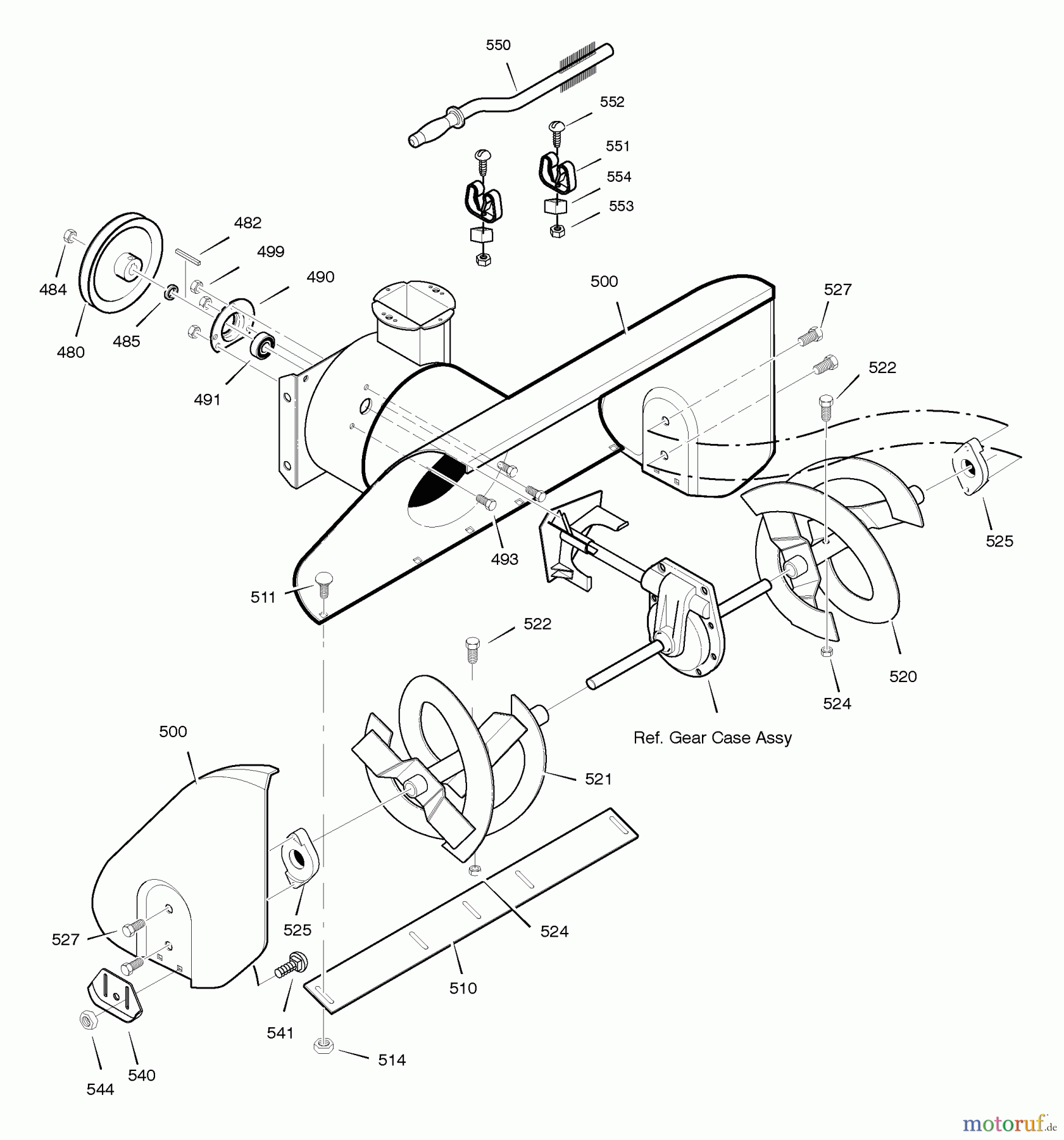  Murray Schneefräsen C950-52471-1 - Craftsman 31