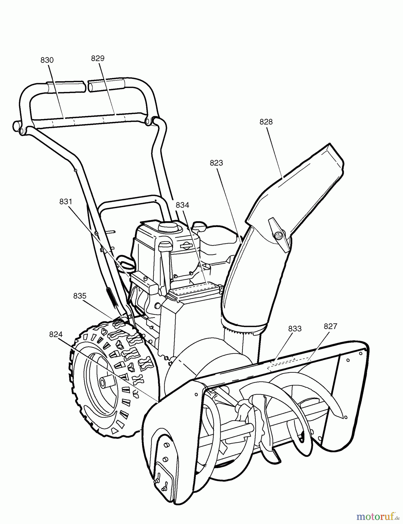 Murray Schneefräsen C950-52729-0 (1695382) - Craftsman 24