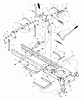 Murray 40541C - 40" Lawn Tractor (1999) Ersatzteile Mower Housing Suspension