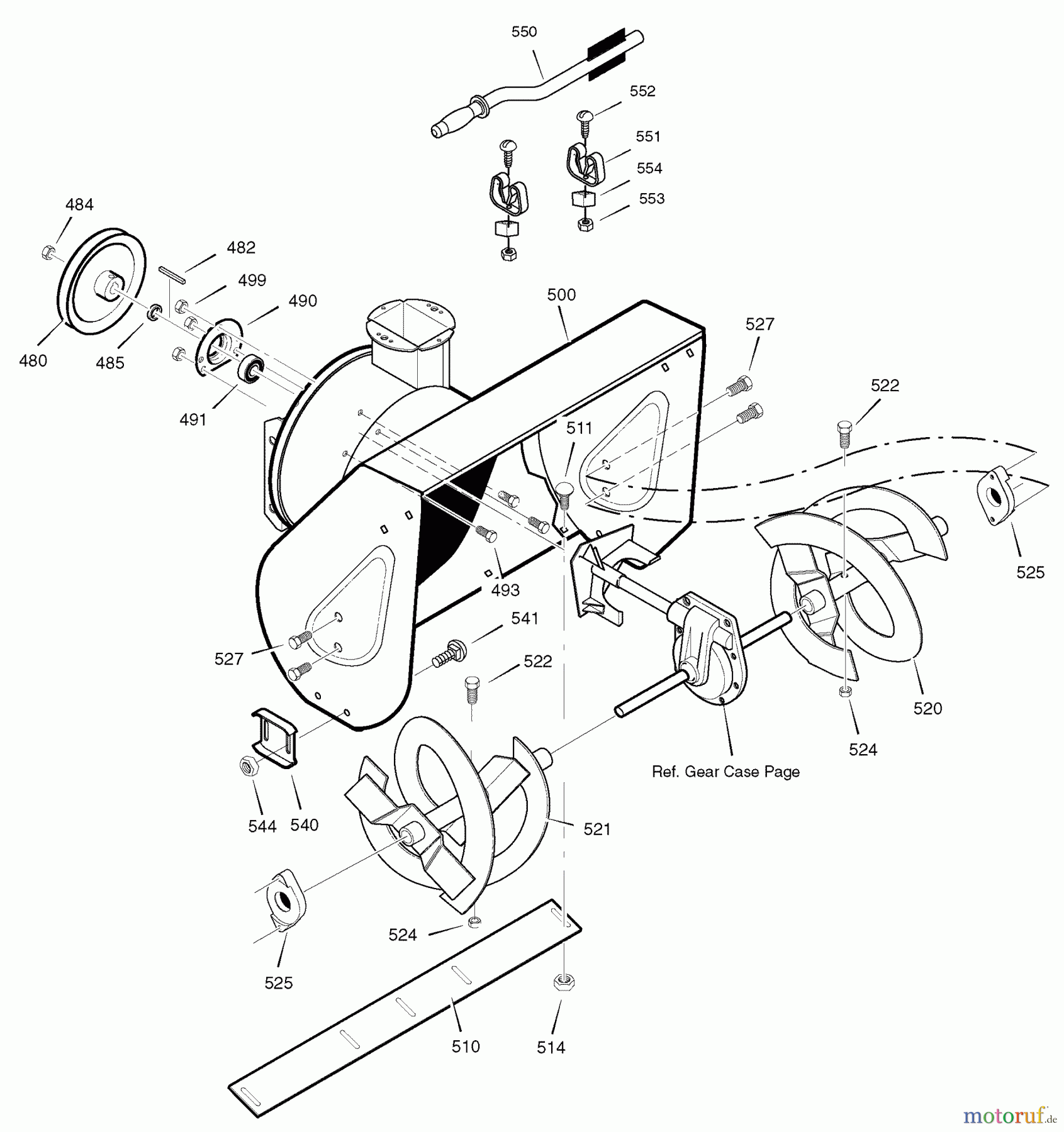  Murray Schneefräsen ST1332 (632130x16D) - Frontier 32