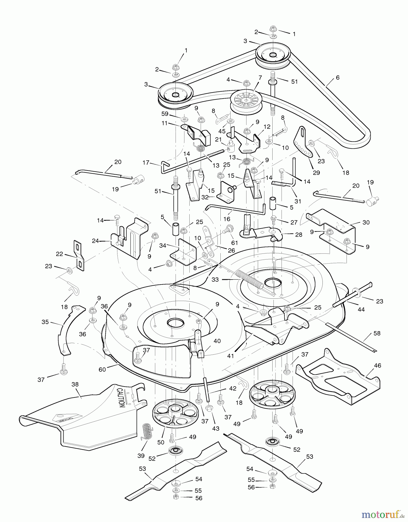  Murray Rasen- und Gartentraktoren 40614B - Murray 40