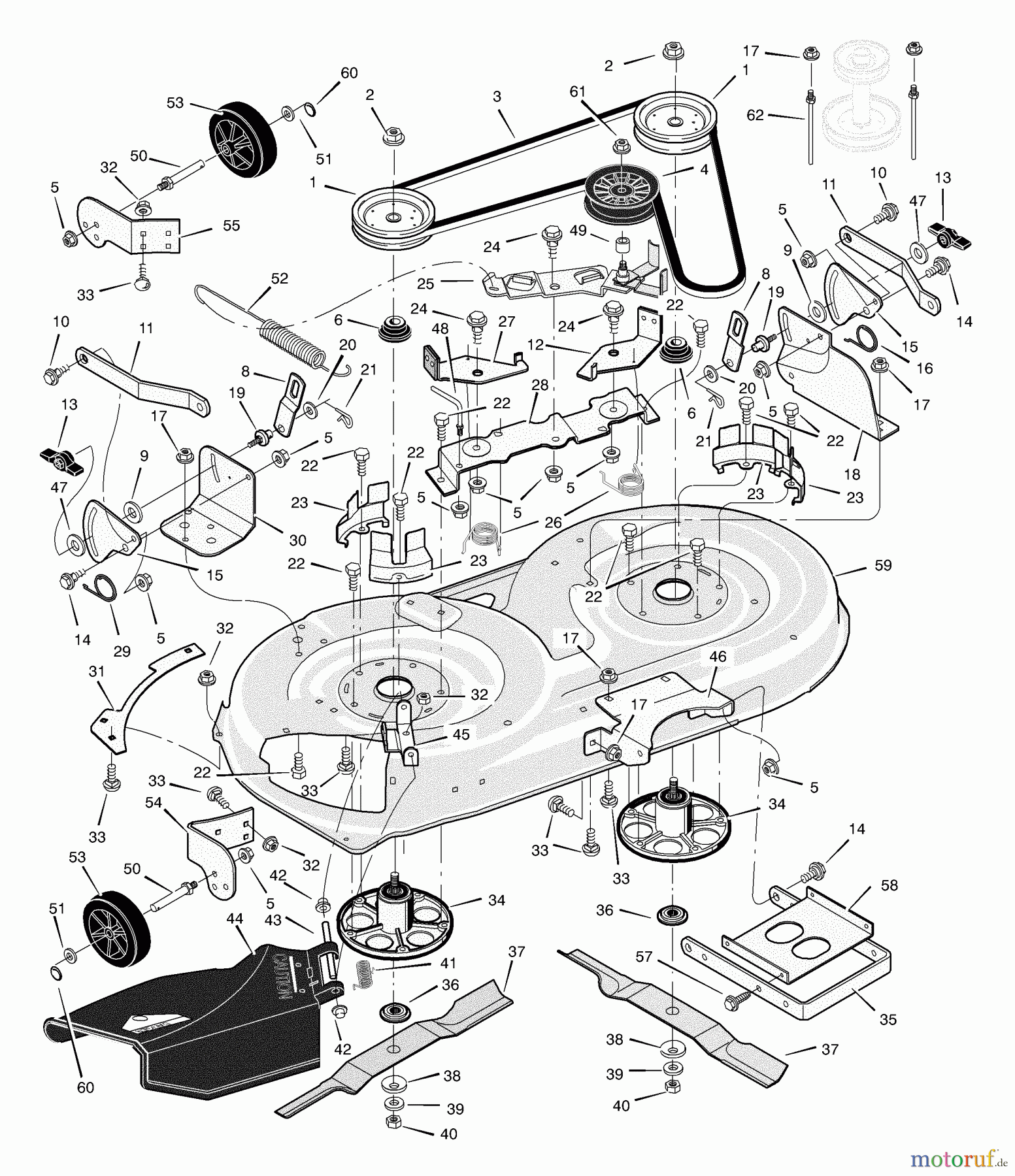 Murray Rasen- und Gartentraktoren 425007x92C - B&S/Murray 42