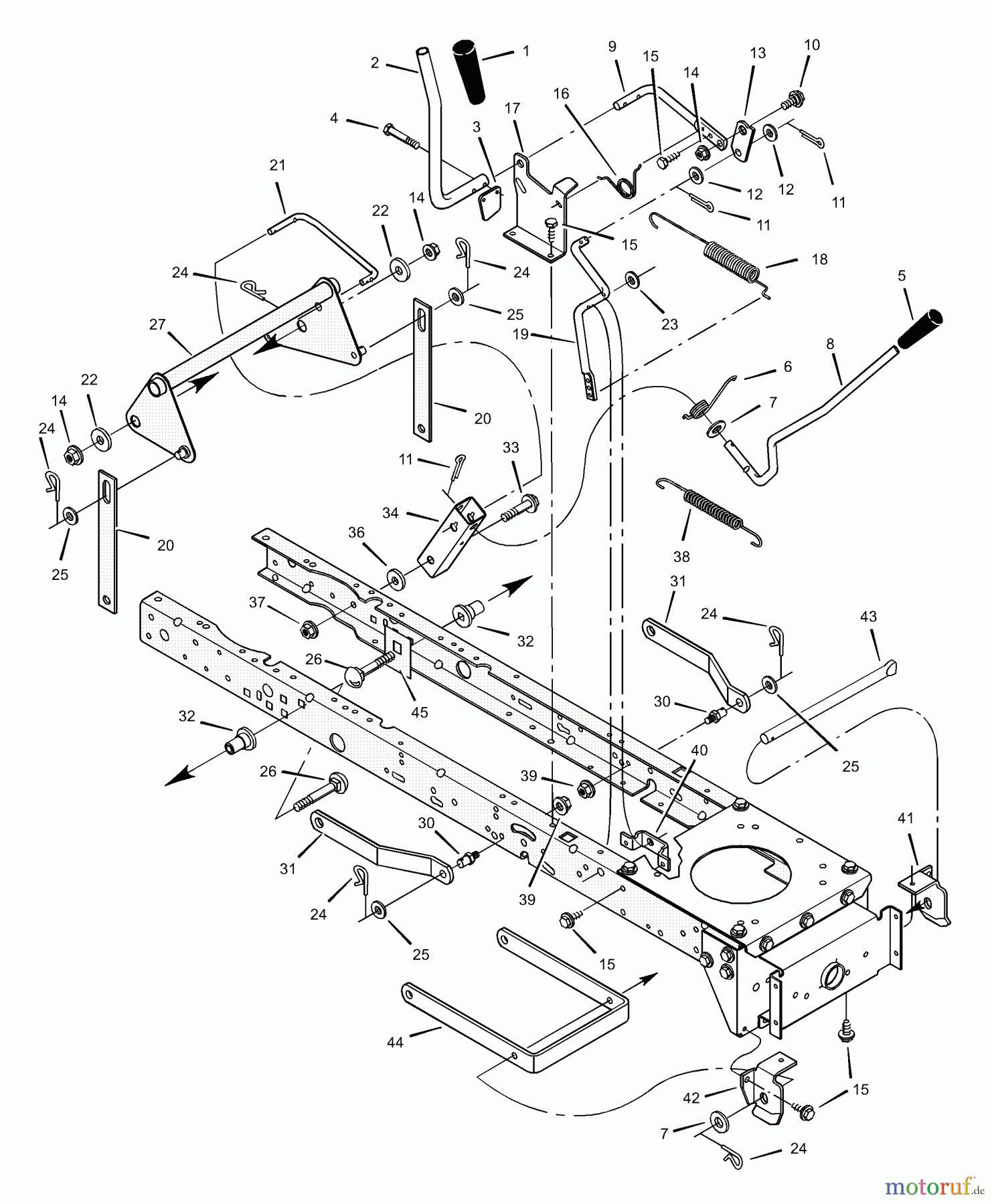  Murray Rasen- und Gartentraktoren 42500C - Murray 42