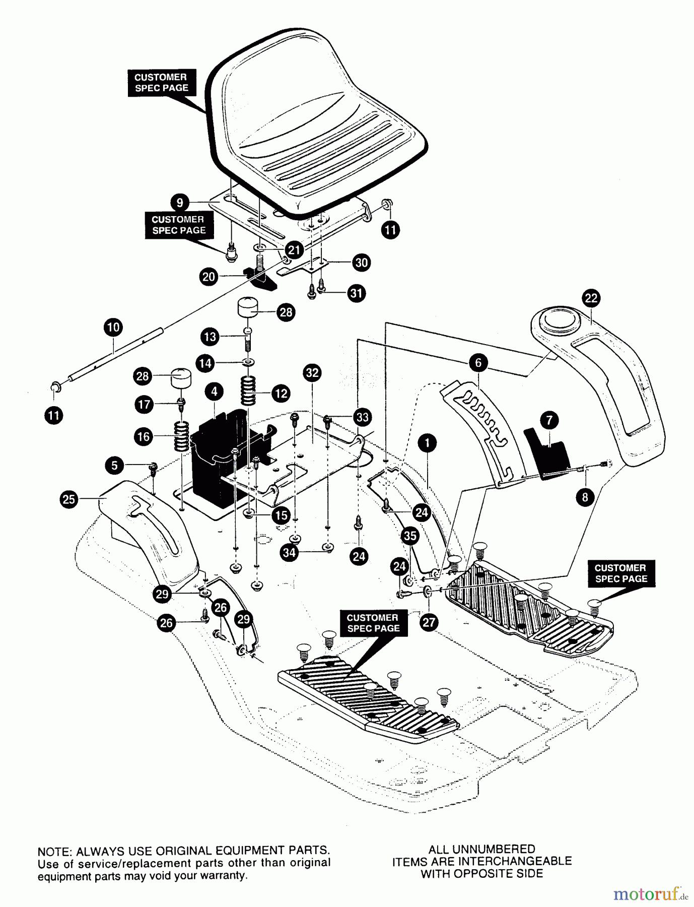  Murray Rasen- und Gartentraktoren 42502x8C - Scotts 42
