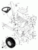 Murray 42560x92B - B&S/ 42" Lawn Tractor (1997) (Walmart) Listas de piezas de repuesto y dibujos Steering