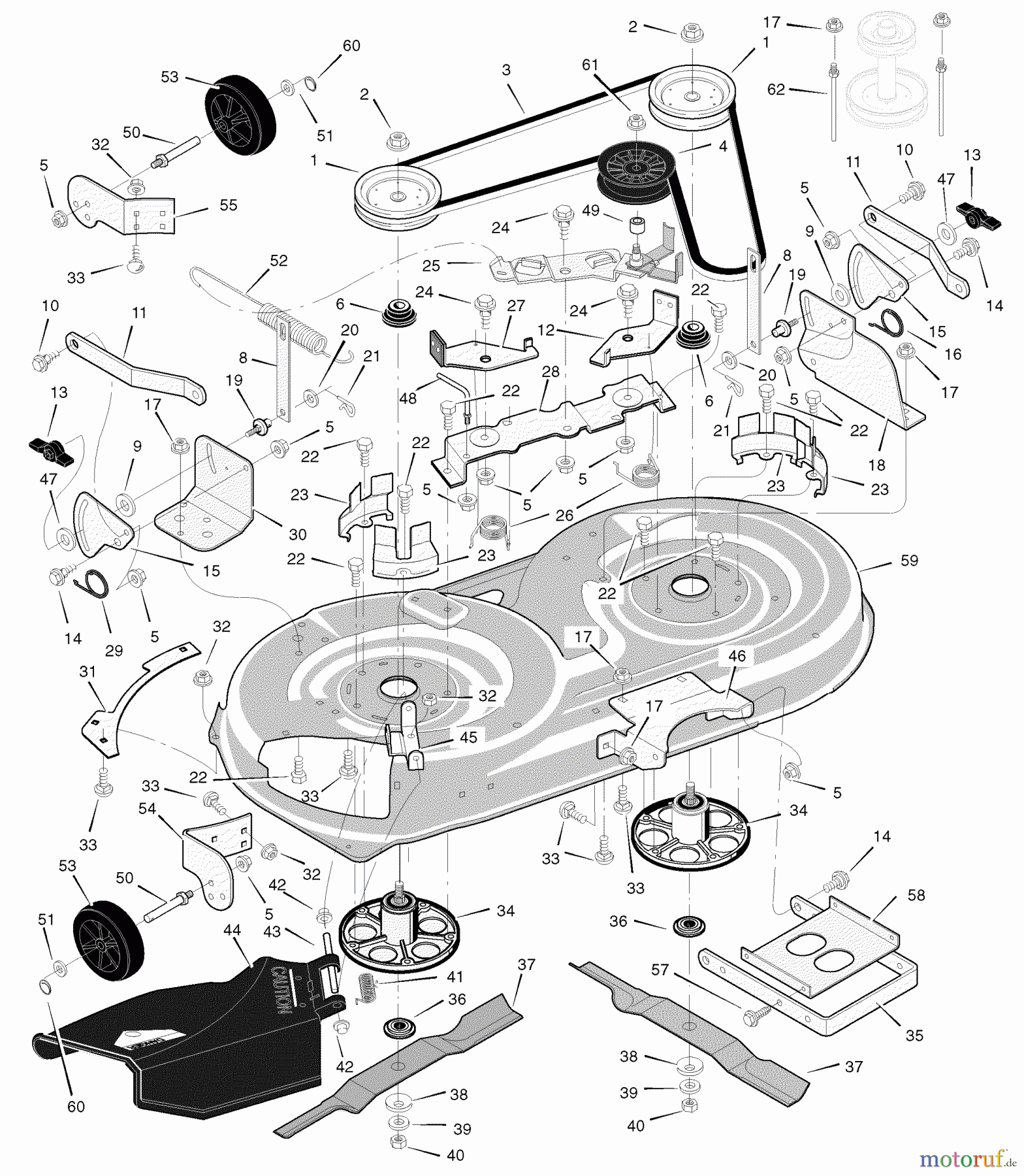  Murray Rasen- und Gartentraktoren 425615x99A - B&S/Murray 42