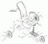 Murray 536.772360 (77236000NA) - Craftsman Edger (2007) (Sears) Pièces détachées Wheel Assembly