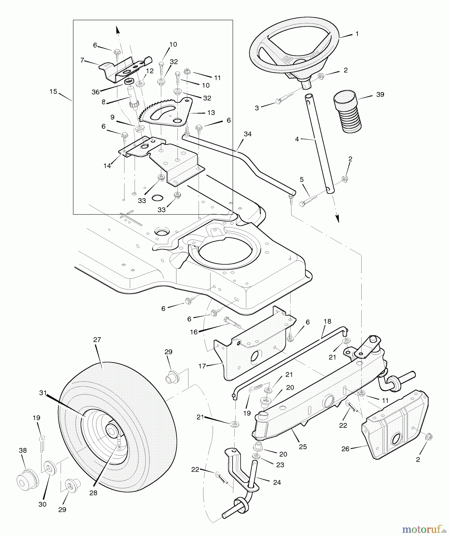 Murray Rasen- und Gartentraktoren 42820x24A - B&S/Murray 42