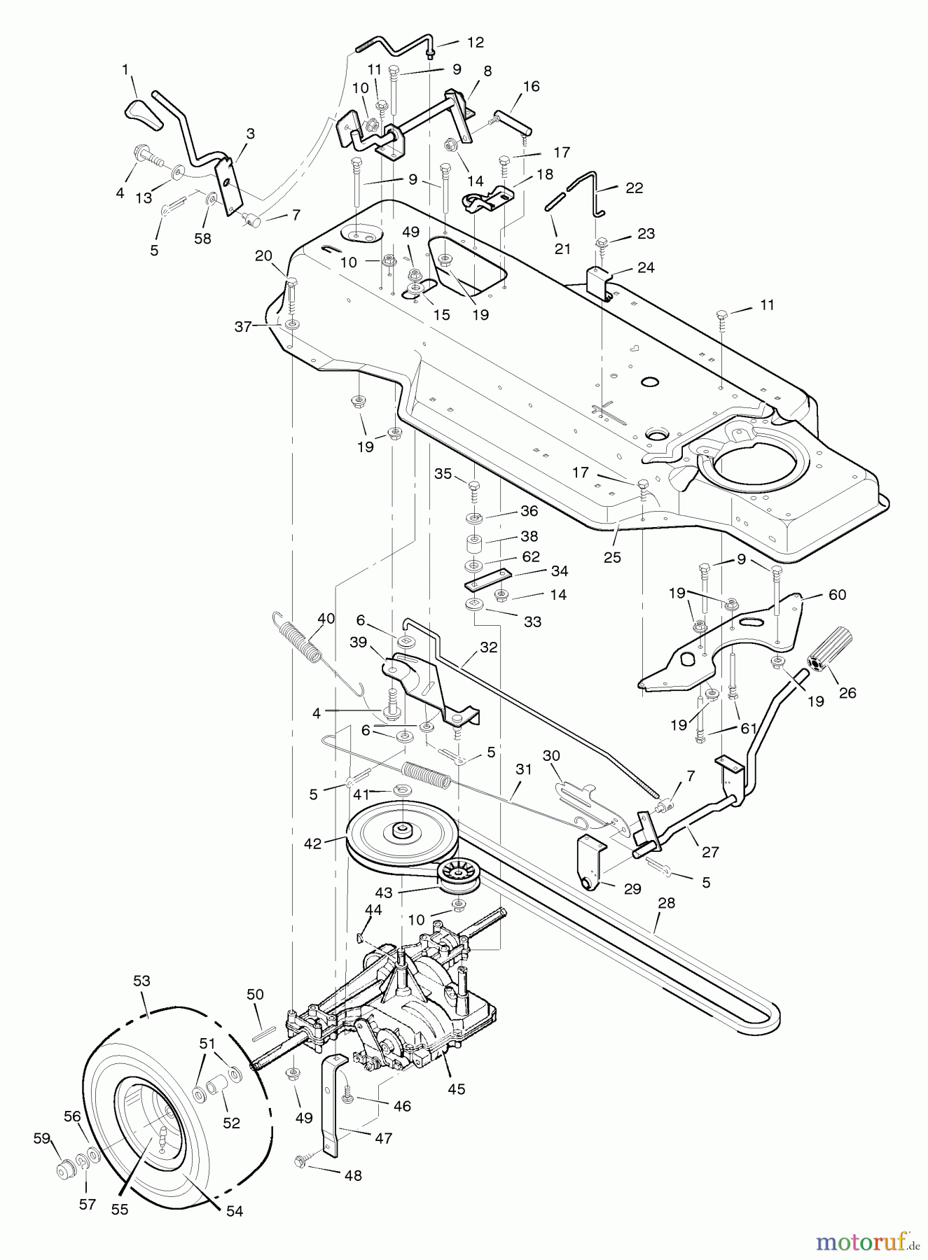  Murray Rasen- und Gartentraktoren 42828x8A - Scotts 42
