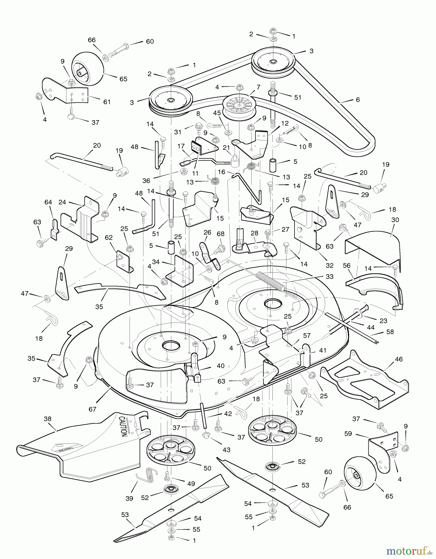 Murray Rasen- und Gartentraktoren 42917x6A - Murray Ultra 42