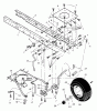 Murray 461605x99A - B&S/ 46" Garden Tractor (2005) (AAFES) Listas de piezas de repuesto y dibujos Front Frame Assembly