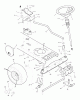 Murray 46254x15B - B&S/ 46" Lawn Tractor (1996) (Agway) Spareparts Steering