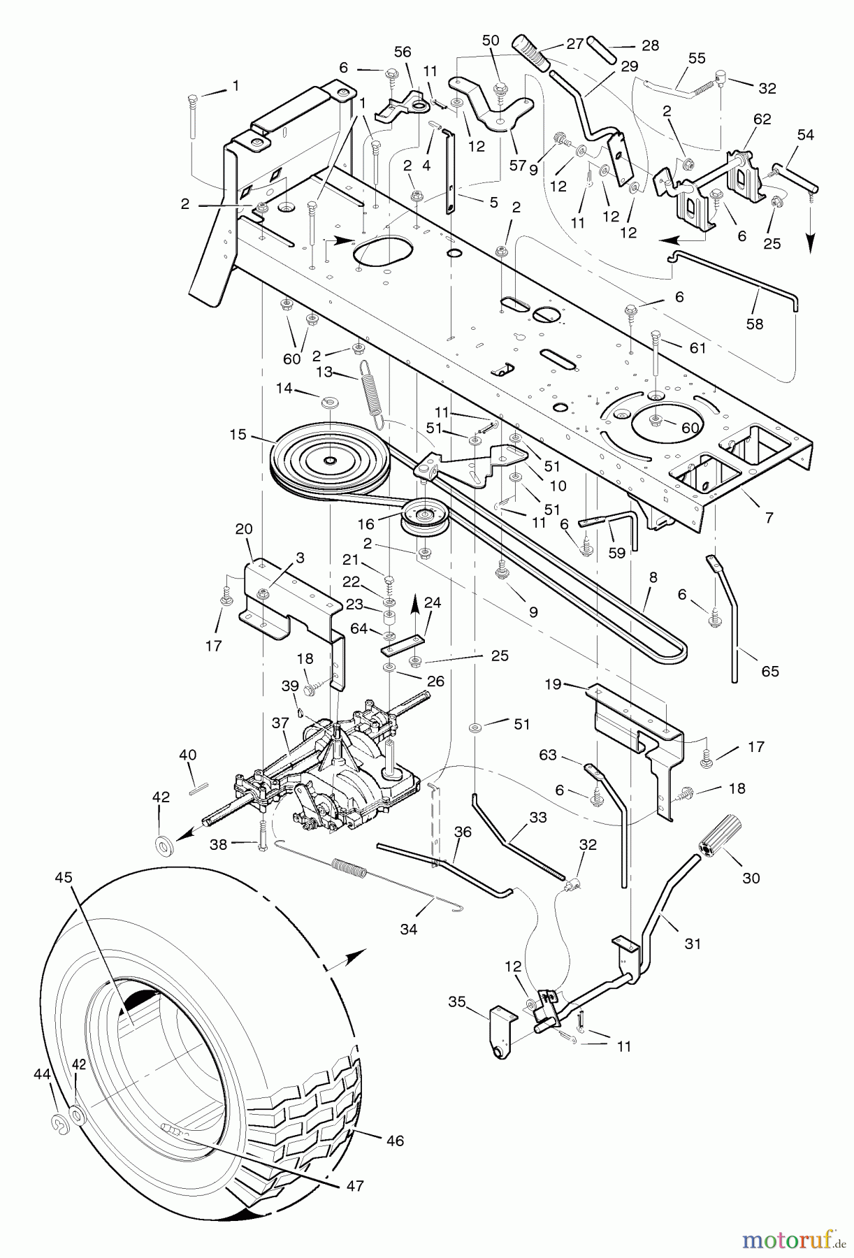  Murray Rasen- und Gartentraktoren 46378x6A - Murray Ultra 46
