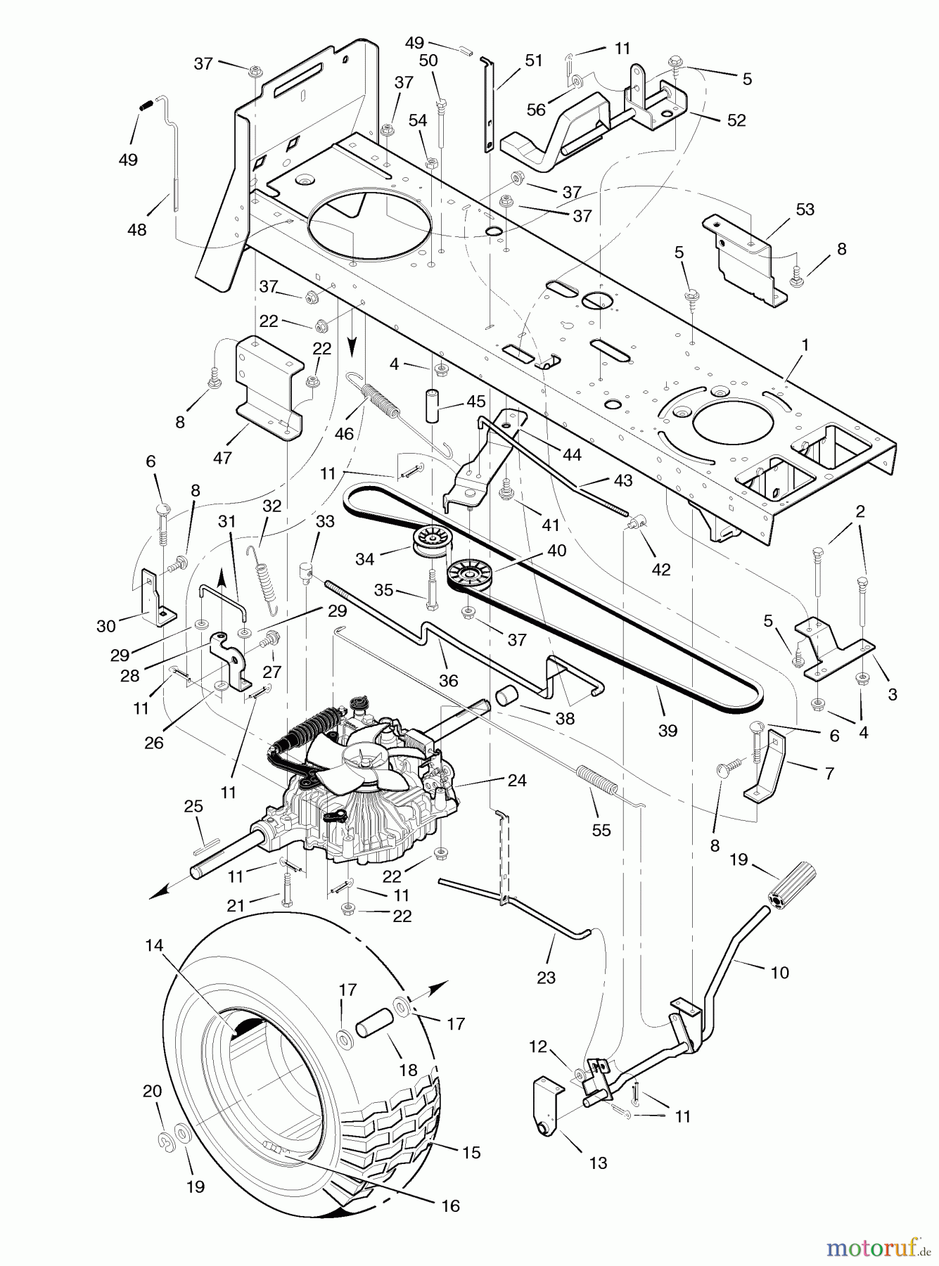  Murray Rasen- und Gartentraktoren 46400A - Murray 46