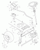 Murray 46400A - 46" Garden Tractor (1996) Listas de piezas de repuesto y dibujos Steering