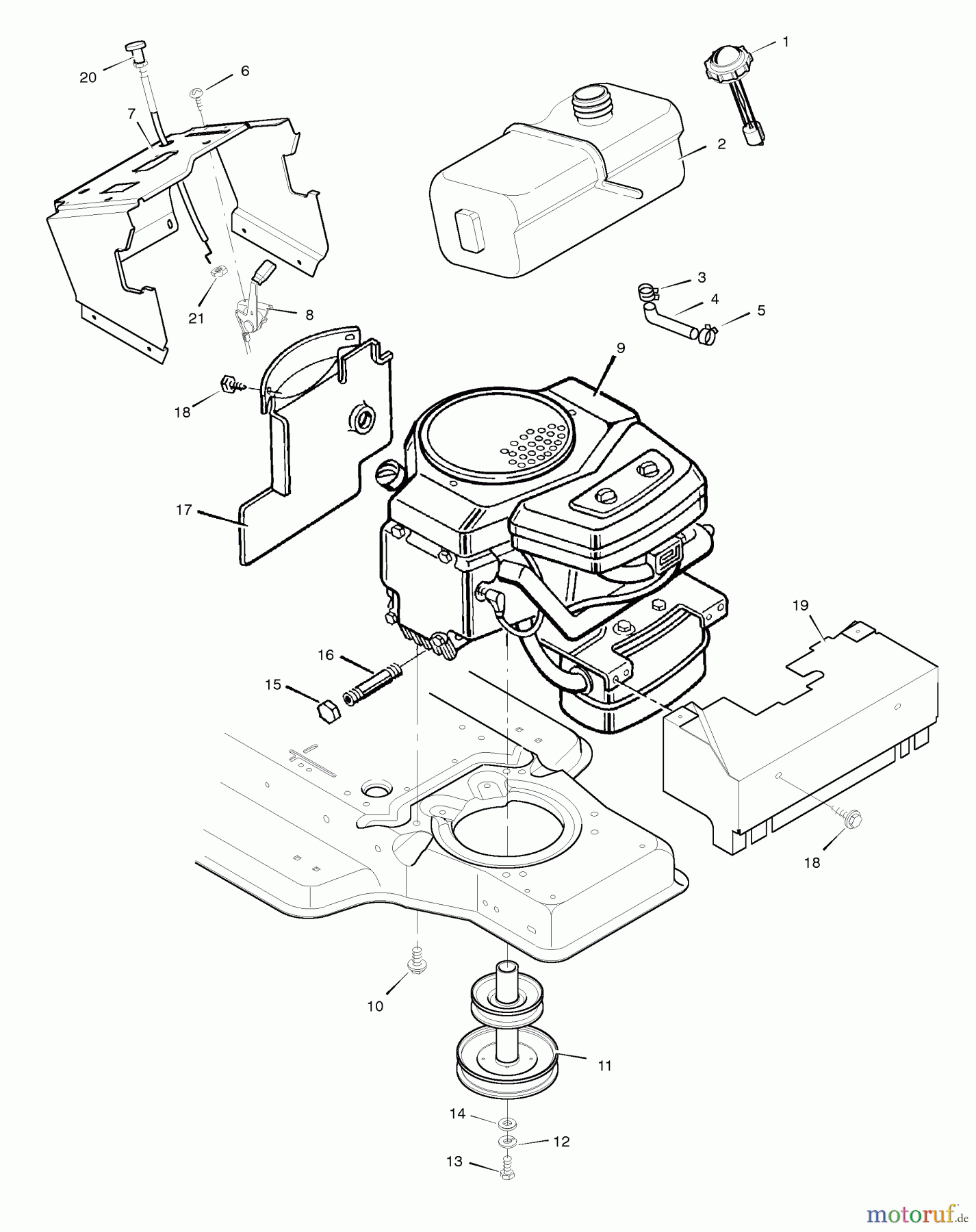  Murray Rasen- und Gartentraktoren 46904x92A - B&S/Murray 46
