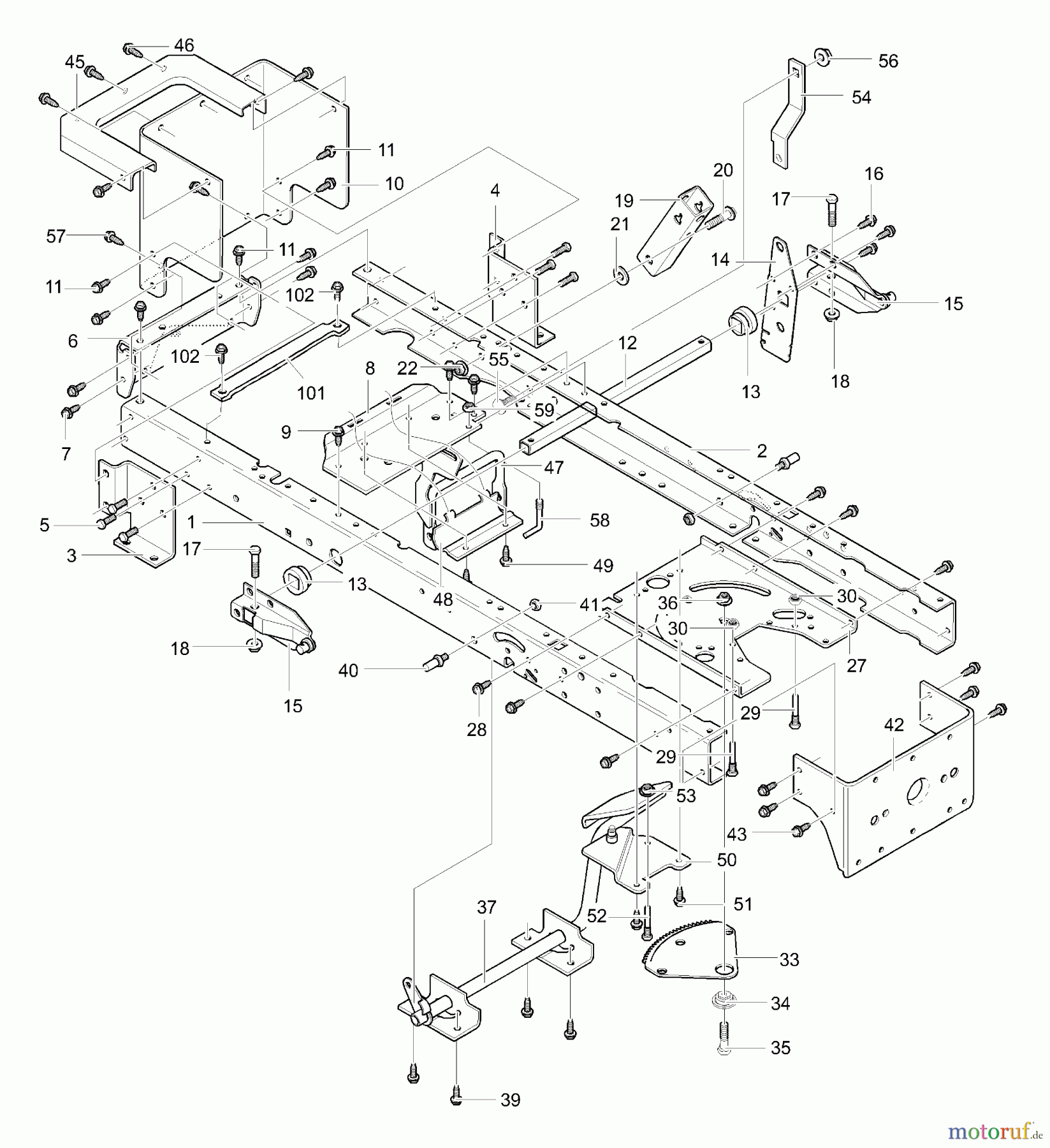  Murray Rasen- und Gartentraktoren 50572x89A - Yard King Performance 50