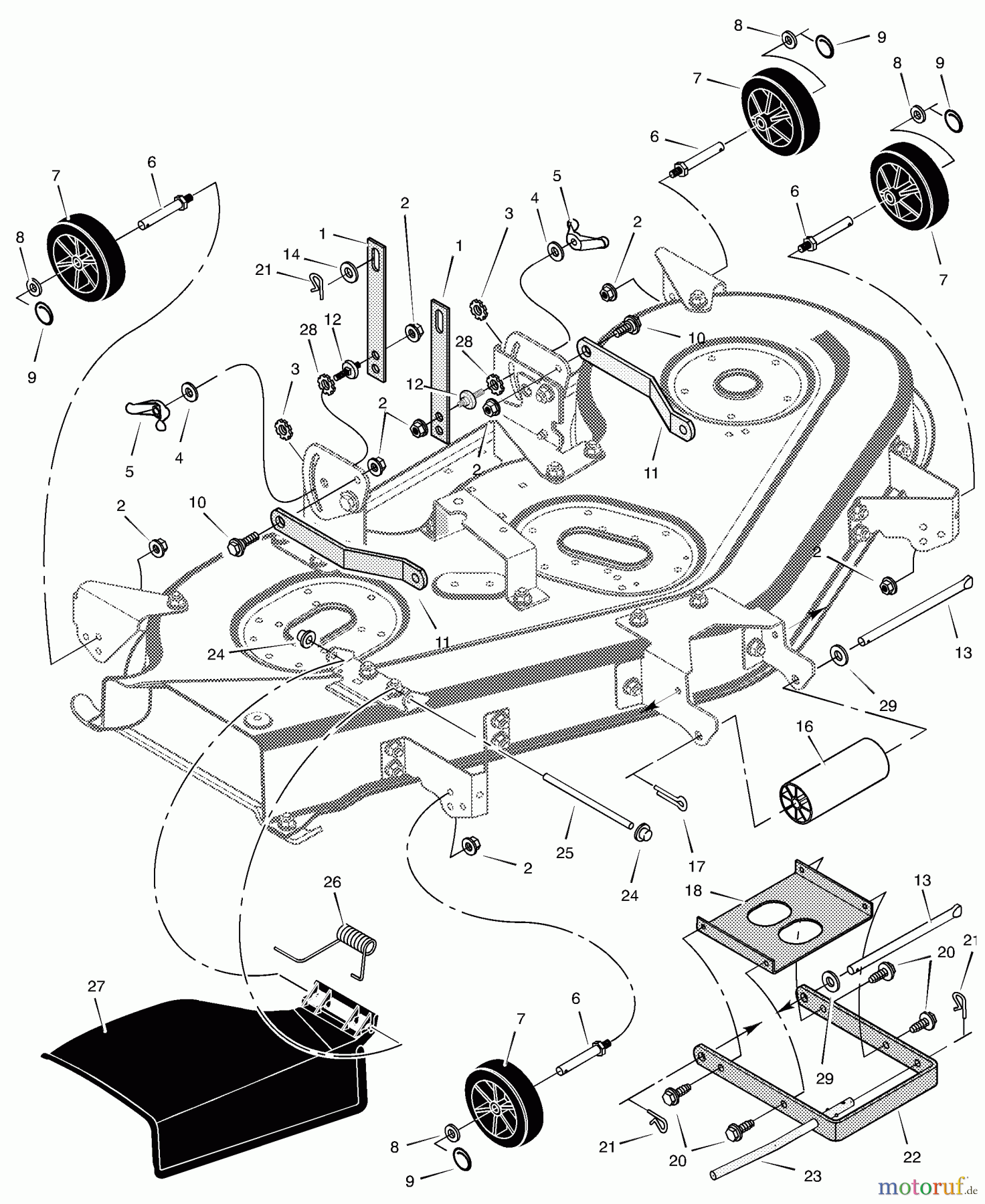  Murray Rasen- und Gartentraktoren 521613x189A - Yard King Performance 52