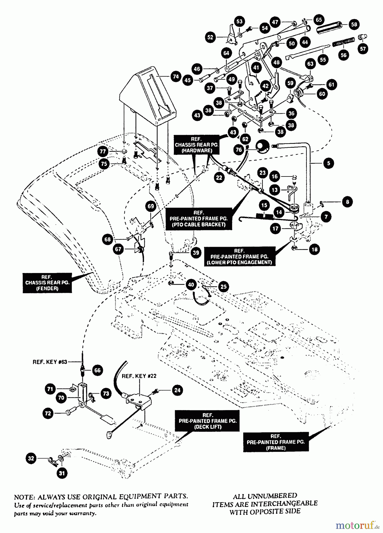  Murray Rasen- und Gartentraktoren G4315140 - Murray 43