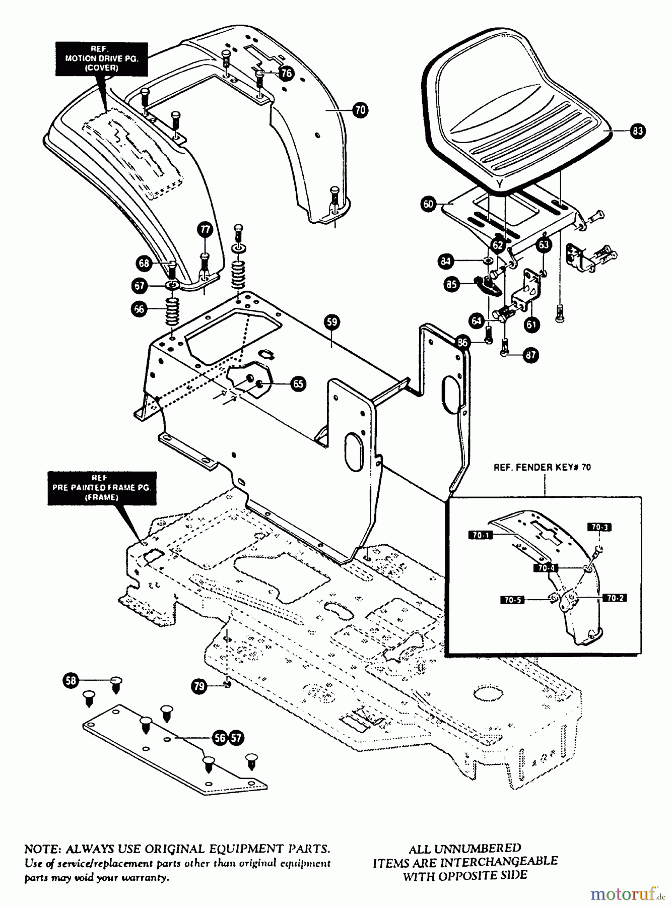  Murray Rasen- und Gartentraktoren G4315140 - Murray 43