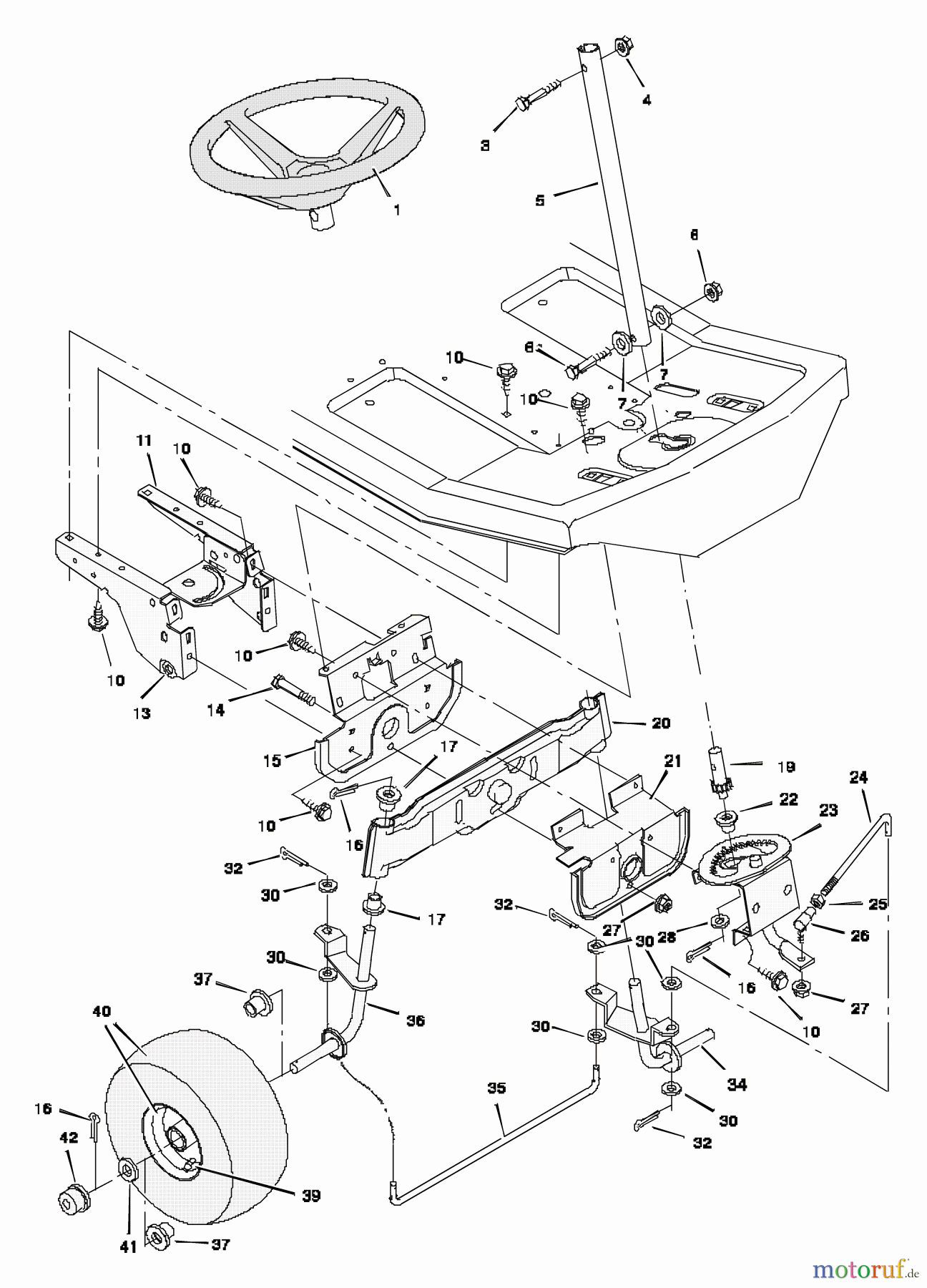  Murray Reitermäher 30546x4A - Murray 30