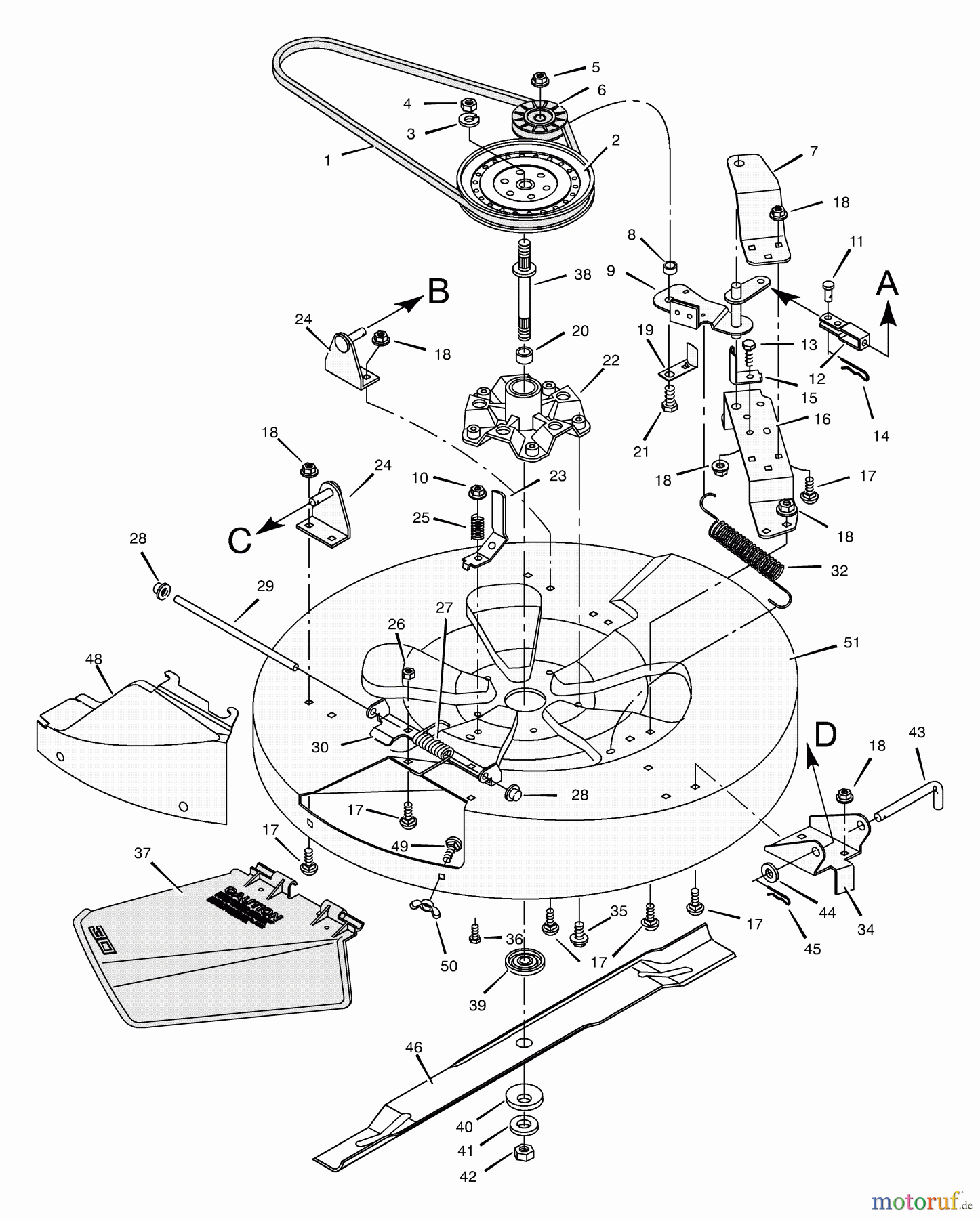 Murray Reitermäher 30575x31A - Scotts 30