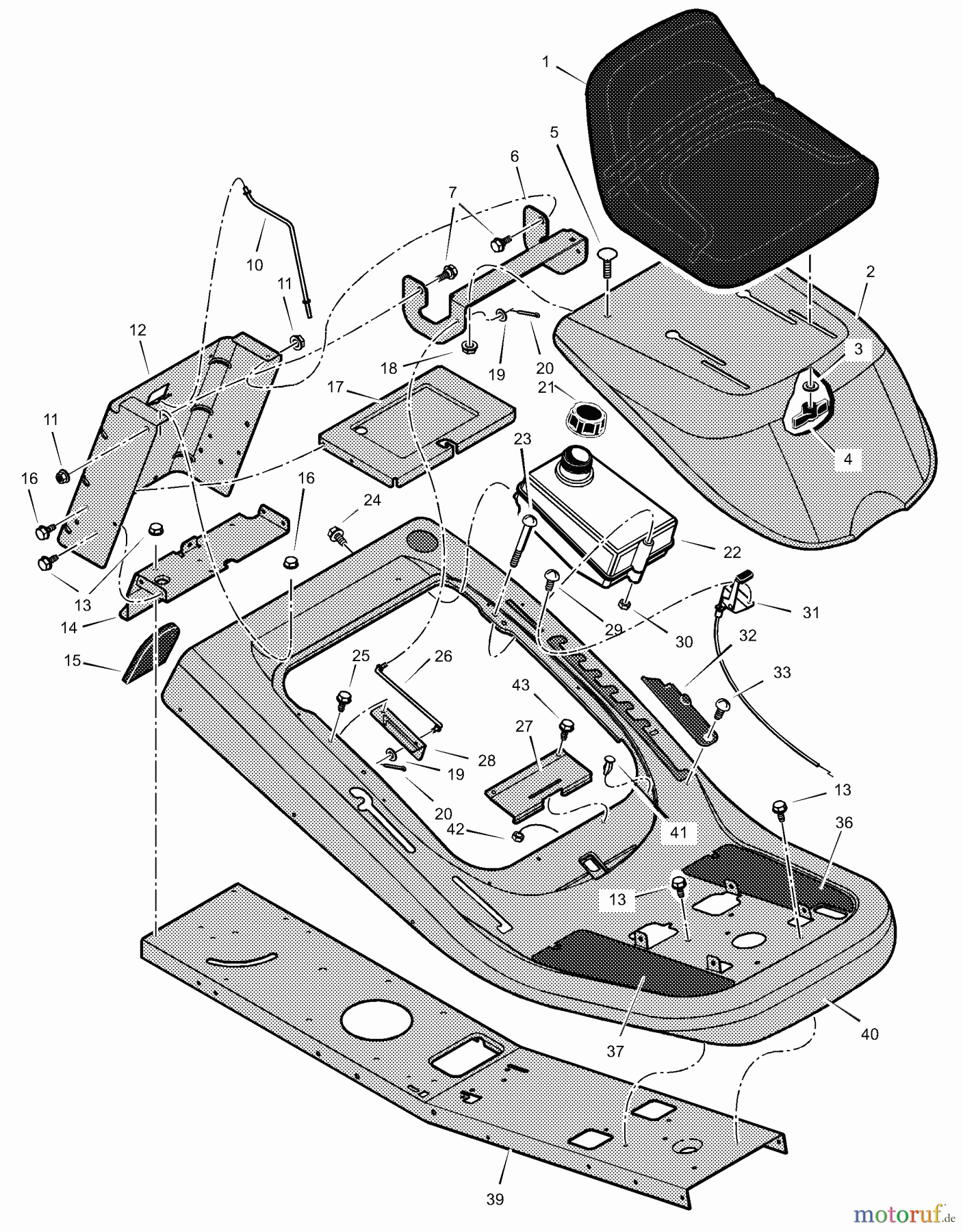  Murray Reitermäher 309306x89A - Yard King Performance 30