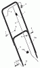 Murray 201010x99B - B&S/ 20" Walk-Behind Mower (2002) (AAFES) Ersatzteile Handle Assembly