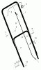 Murray 20101B - 20" Walk-Behind Mower (1999) Ersatzteile Handle Assembly