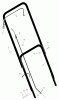 Murray 20103x25B - B&S/ 20" Walk-Behind Mower (1998) (Marchands) Ersatzteile Handle Assembly