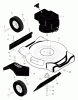 Murray 20103x35B - B&S/ 20" Walk-Behind Mower (1998) (Western Auto) Ersatzteile Mower Housing Assembly