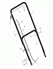 Murray 20104A - 20" Walk-Behind Mower (1999) Ersatzteile Handle Assembly