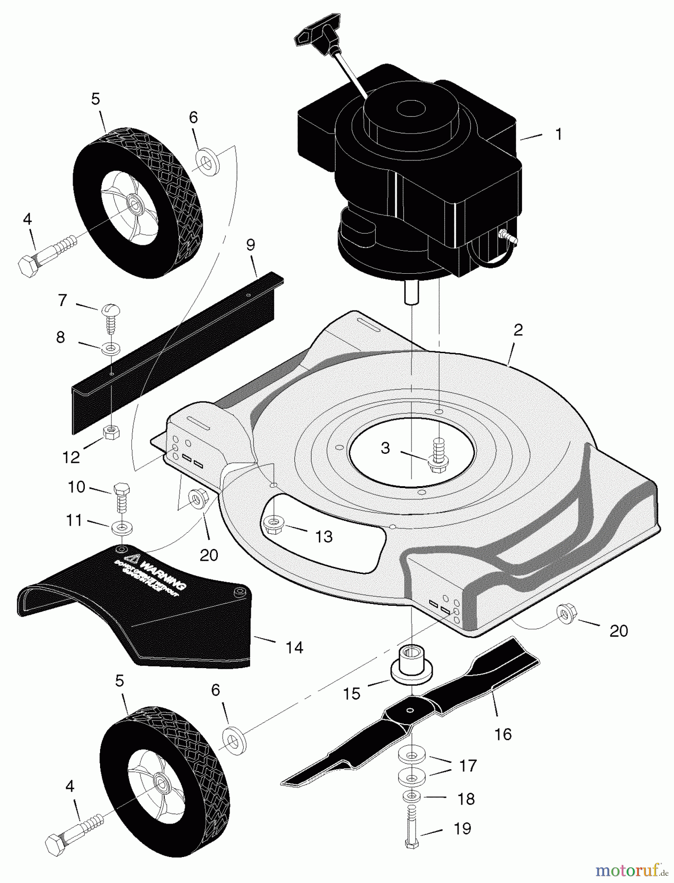 Murray Rasenmäher 20104G - Murray 20