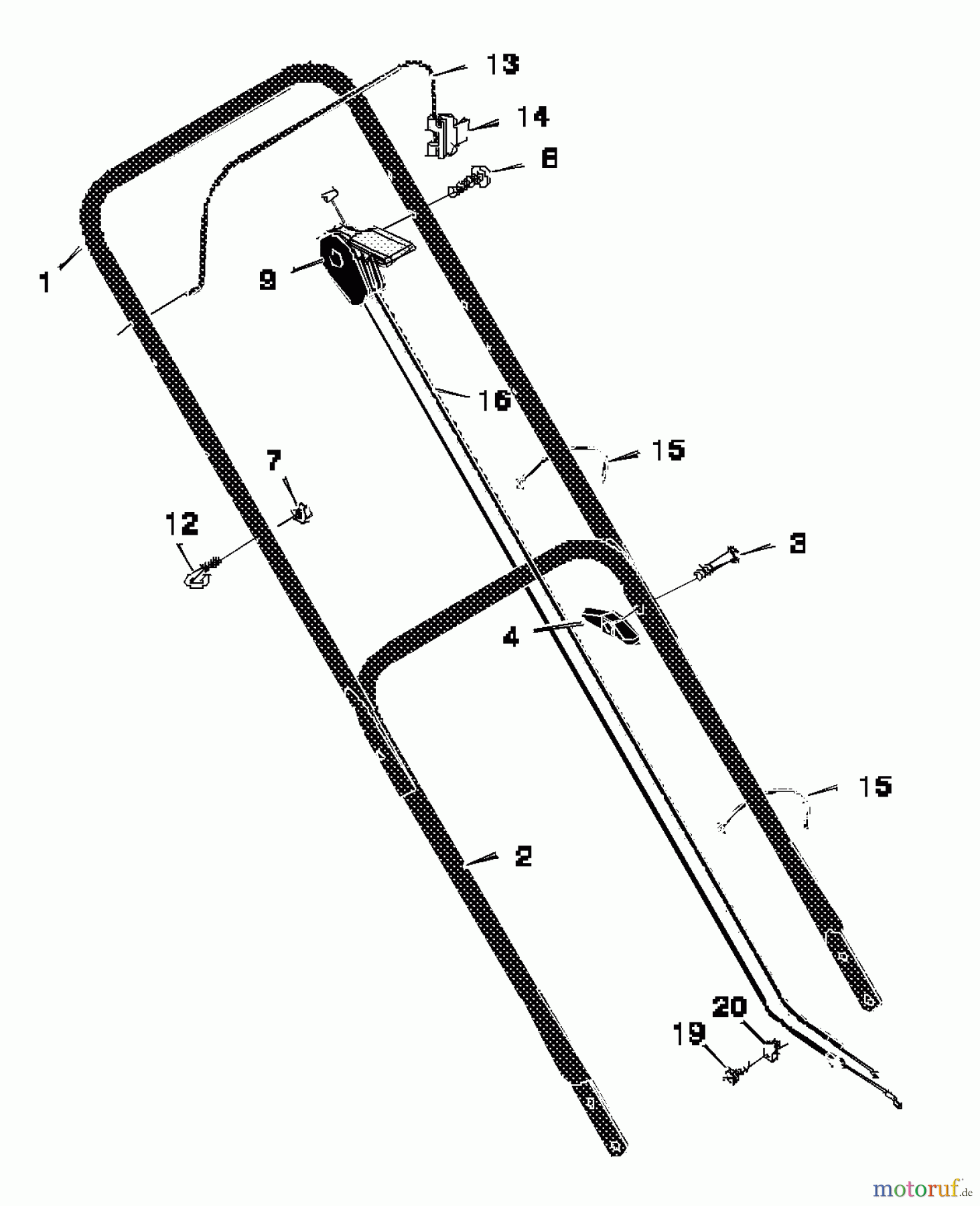  Murray Rasenmäher 20505x92A - B&S/Murray 20