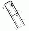 Murray 20607x99B - B&S/ 20" Walk-Behind Mower (1999) (AAFES) Ersatzteile Handle Assembly