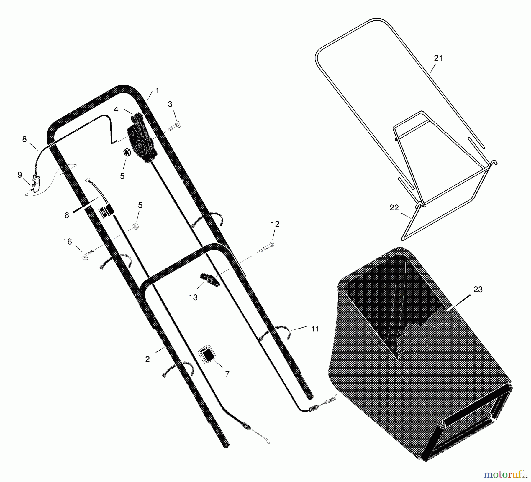 Murray Rasenmäher 206310x192A - B&S/Murray 20