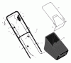 Murray 206310x92A - B&S/ 20" Walk-Behind Mower (2001) (Walmart) Ersatzteile Handle & Bag Assembly