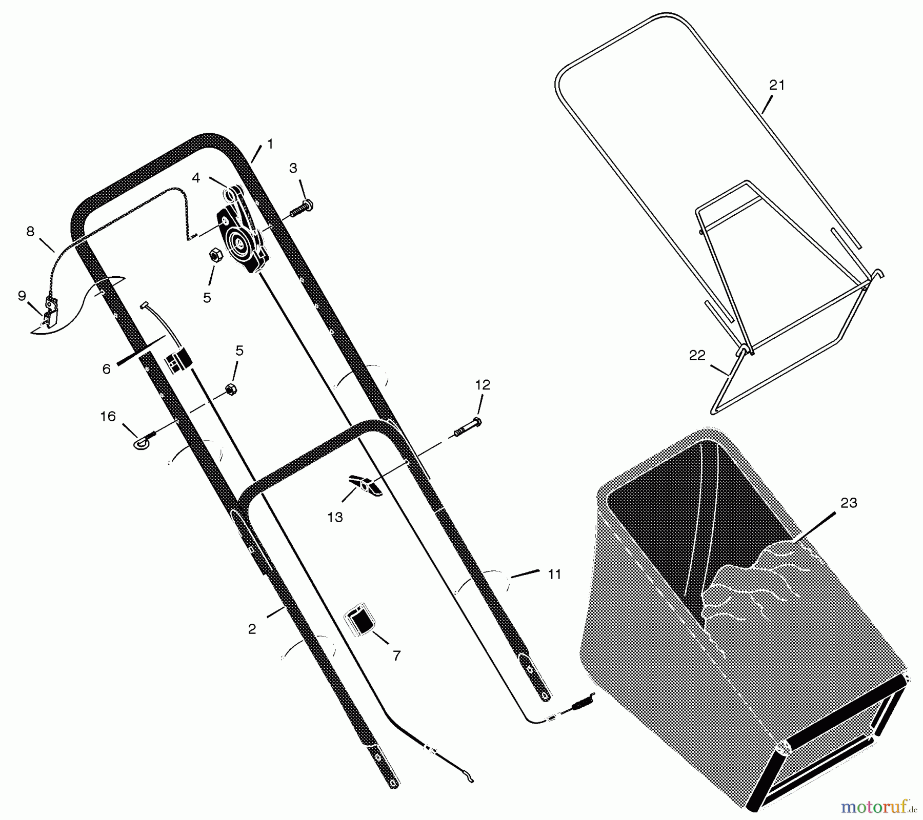  Murray Rasenmäher 206310x92A - B&S/Murray 20